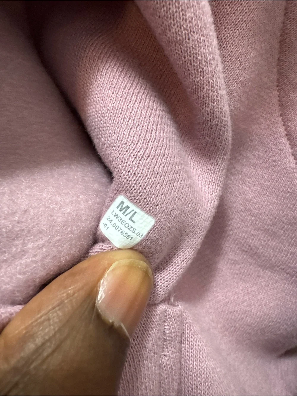 lululemon athletica Dusty Mauve Oversized Full-Zip Hoodie - Picture 8 of 10